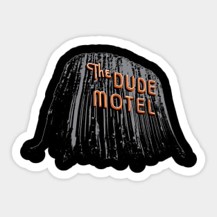 The Dude Motel – Devil's Tower Edition Sticker